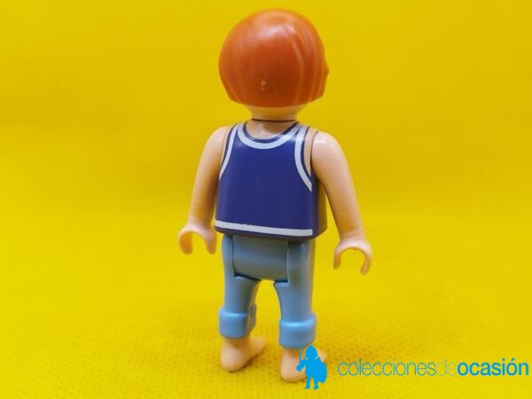 Playmobil Niño pelirrojo descalzo, niño city - Imagen 3