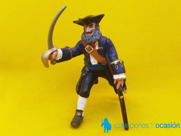 Papo capitán pirata con pata de palo