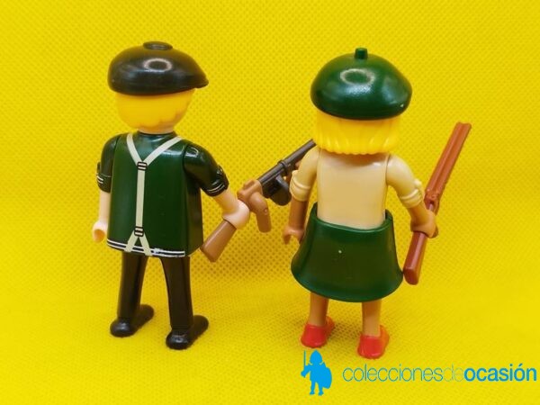 Playmobil Pareja de gansters, Bonnie and clyde - Imagen 3