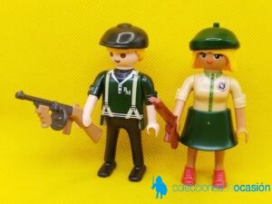 Playmobil Pareja de gansters, Bonnie and clyde