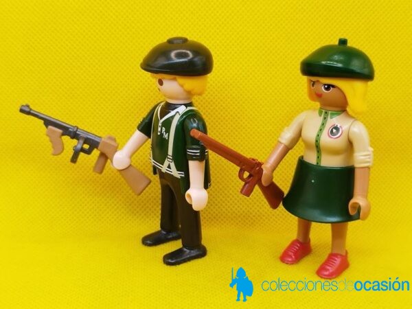 Playmobil Pareja de gansters, Bonnie and clyde - Imagen 2