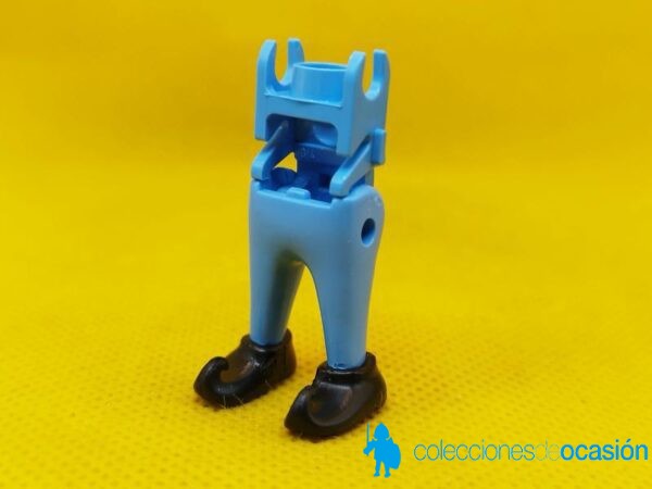 Playmobil Piernas azules de gnomo, piernas de niño medieval