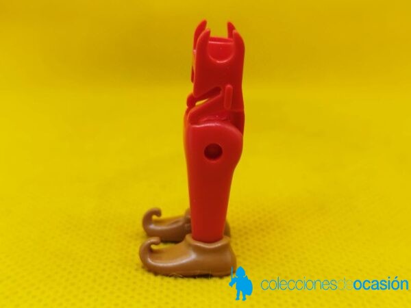 Playmobil Piernas rojas de gnomo, piernas de niño medieval - Imagen 2