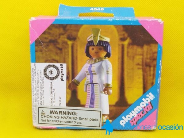 Playmobil Cleopatra special 4546, edición para Mexico, mujer egipcia