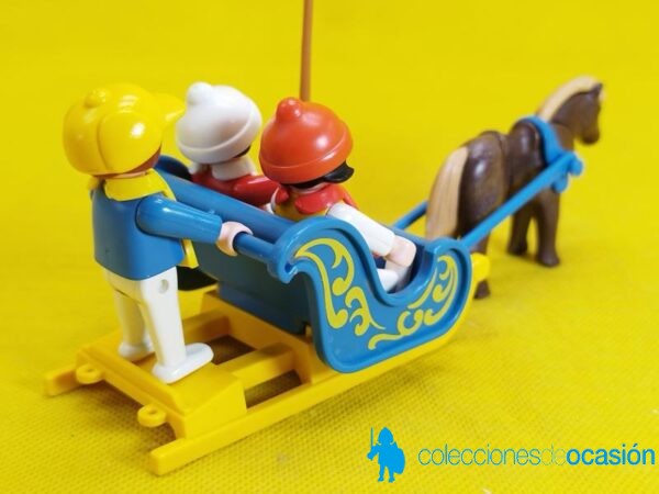 Playmobil Trineo azul con poni REF 3391 - Imagen 5
