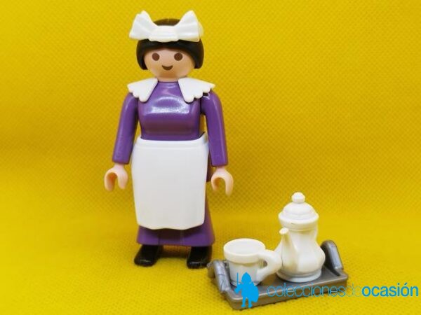 Playmobil Asistenta vintage, doncella con bandeja - Imagen 2