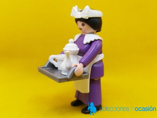 Playmobil Asistenta vintage, doncella con bandeja - Imagen 3