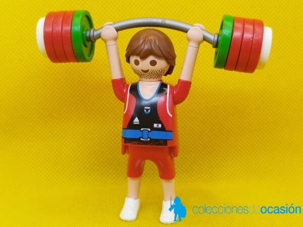Playmobil Deporte olímpico, Halterofilia REF 5199