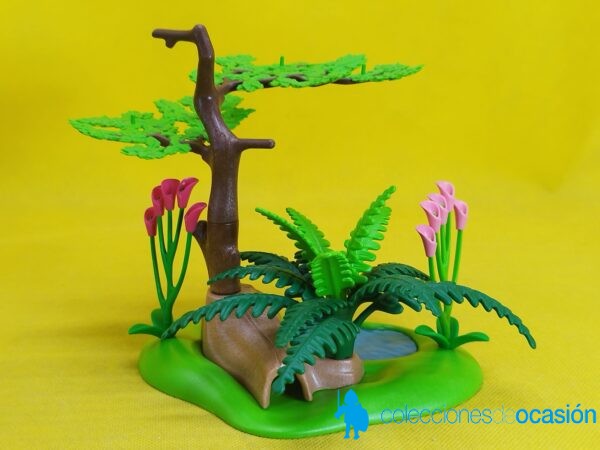 Playmobil Estanque con madriguera y árbol - Imagen 3