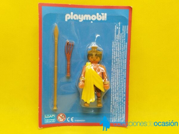 Playmobil Guerrero azteca, colección planeta