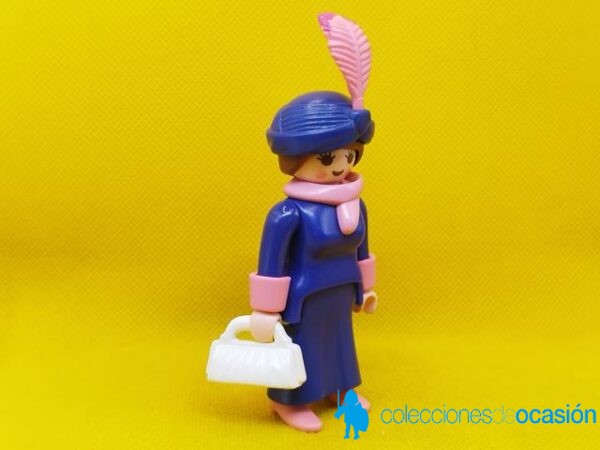 Playmobil Mujer victoriana con bolso rosa - Imagen 2