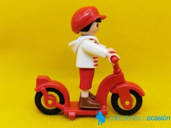 Playmobil Niño victoriano con patinete, niño vintage - Imagen 3