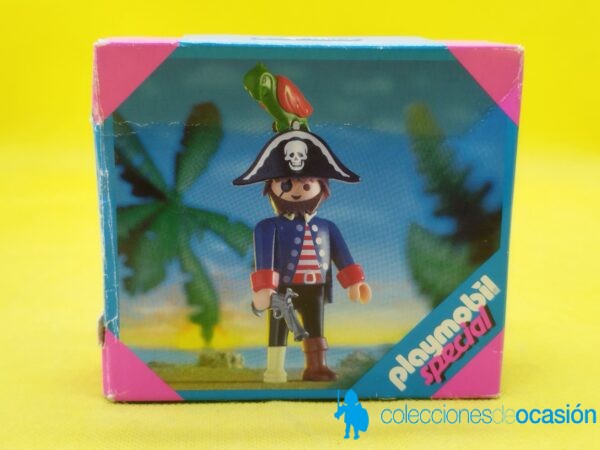 Playmobil Capitán pirata con pata de palo y loro Special 4548