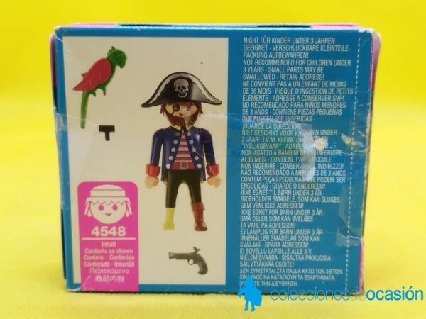 Playmobil Capitán pirata con pata de palo y loro Special 4548 - Imagen 7
