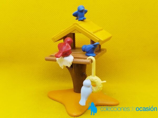 Playmobil Casita con pájaros, diorama
