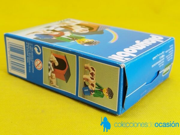 Playmobil Hombre con San Bernardo y cachorros REF 3005 - Imagen 8