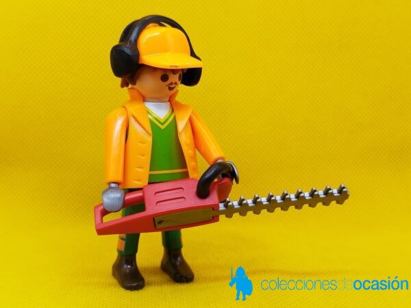 Playmobil Jardinero con corta setos