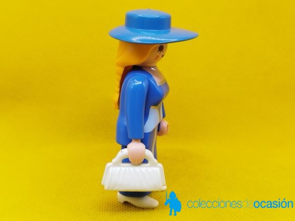 Playmobil Mujer de época con vestido y sombrero azul - Imagen 2