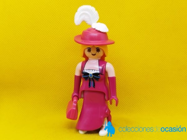 Playmobil Mujer del oeste, chica de Saloon, viajera del Colorado