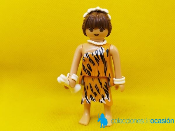 Playmobil Mujer prehistórica con hueso