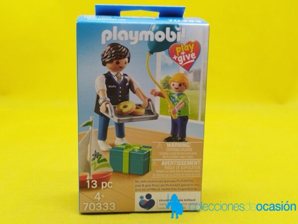 Playmobil Padrino con ahijado REF 70333, exclusivo de Grecia