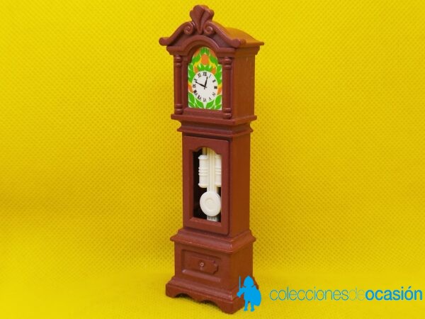 Playmobil Reloj de Pie victoriano con péndulo, casa de muñecas, mueble - Imagen 2