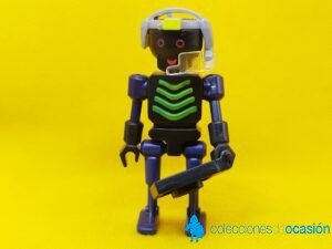 Playmobil Robot negro, robot del espacio