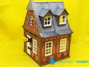 Playmobil Casa medieval de madera roja REF DS 7785