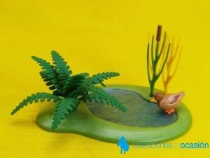 Playmobil Estanque con juncos y un pato