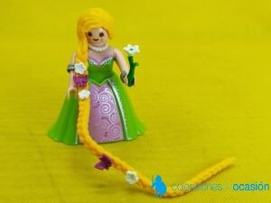 Playmobil Rapunzel con vestido verde, princesa medieval