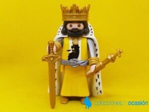 Playmobil Rey del león amarillo, rey castellano