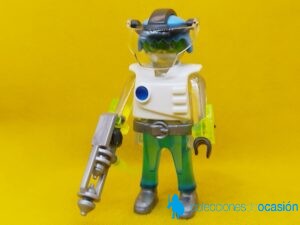 Playmobil Robot del espacio transparente con pistola