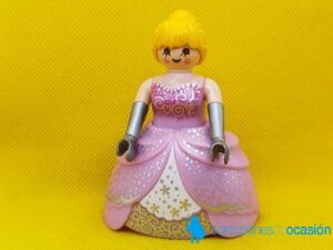 Playmobil Señora con vestido de gala rosa, princesa