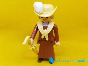 Playmobil Señora vintage con sombrilla, mujer de época