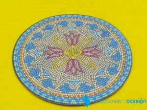 Playmobil Alfombra redonda con tulipanes, tapiz