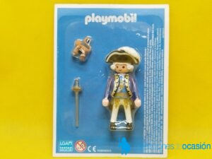 Playmobil Almirante francés con mono, colección planeta