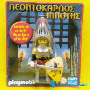 Playmobil Caballero del reino del león amarillo en blister