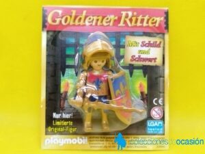 Playmobil Caballero dorado con flor de Lis