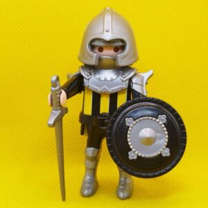 Playmobil Caballero medieval, caballero con escudo y mandoble