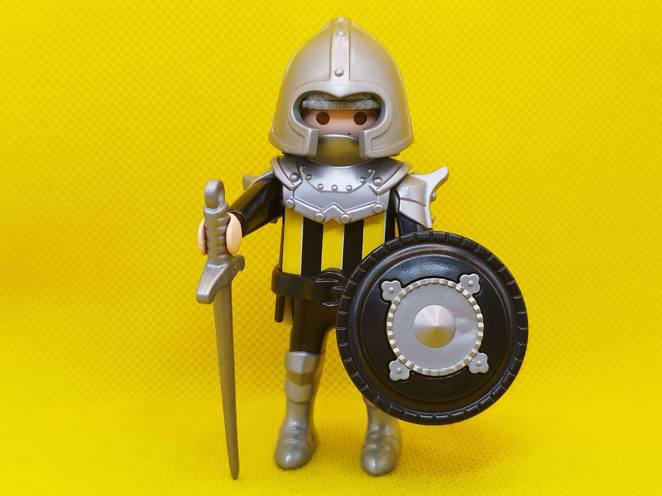 Playmobil Caballero medieval, caballero con escudo y mandoble