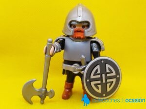 Playmobil Caballero medieval enano acorazado