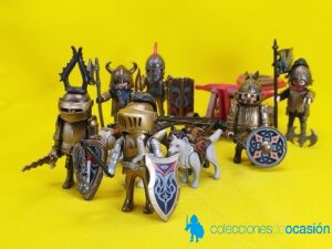 Playmobil Caballeros lobo con catapulta REF 5001