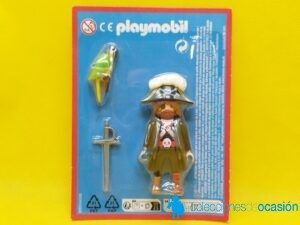 Playmobil Capitán pirata con loro, colección planeta