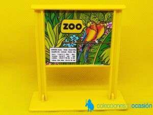 Playmobil Cartel de zoo, mapa