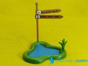 Playmobil Estanque con carteles de direcciones