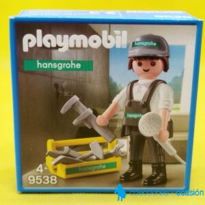 Playmobil Figura promocional HansGrohe REF 9538, figura exclusiva