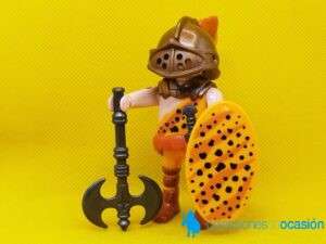 Playmobil Gladiador con hacha doble de combate