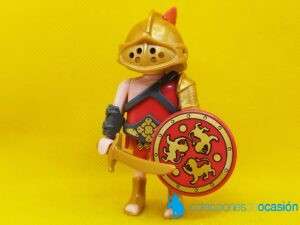 Playmobil Gladiador del coliseo Rojo