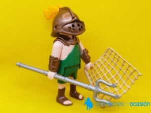 Playmobil Gladiador verde, reciario