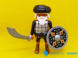 Playmobil Guerrero árabe, moro con espada y escudo